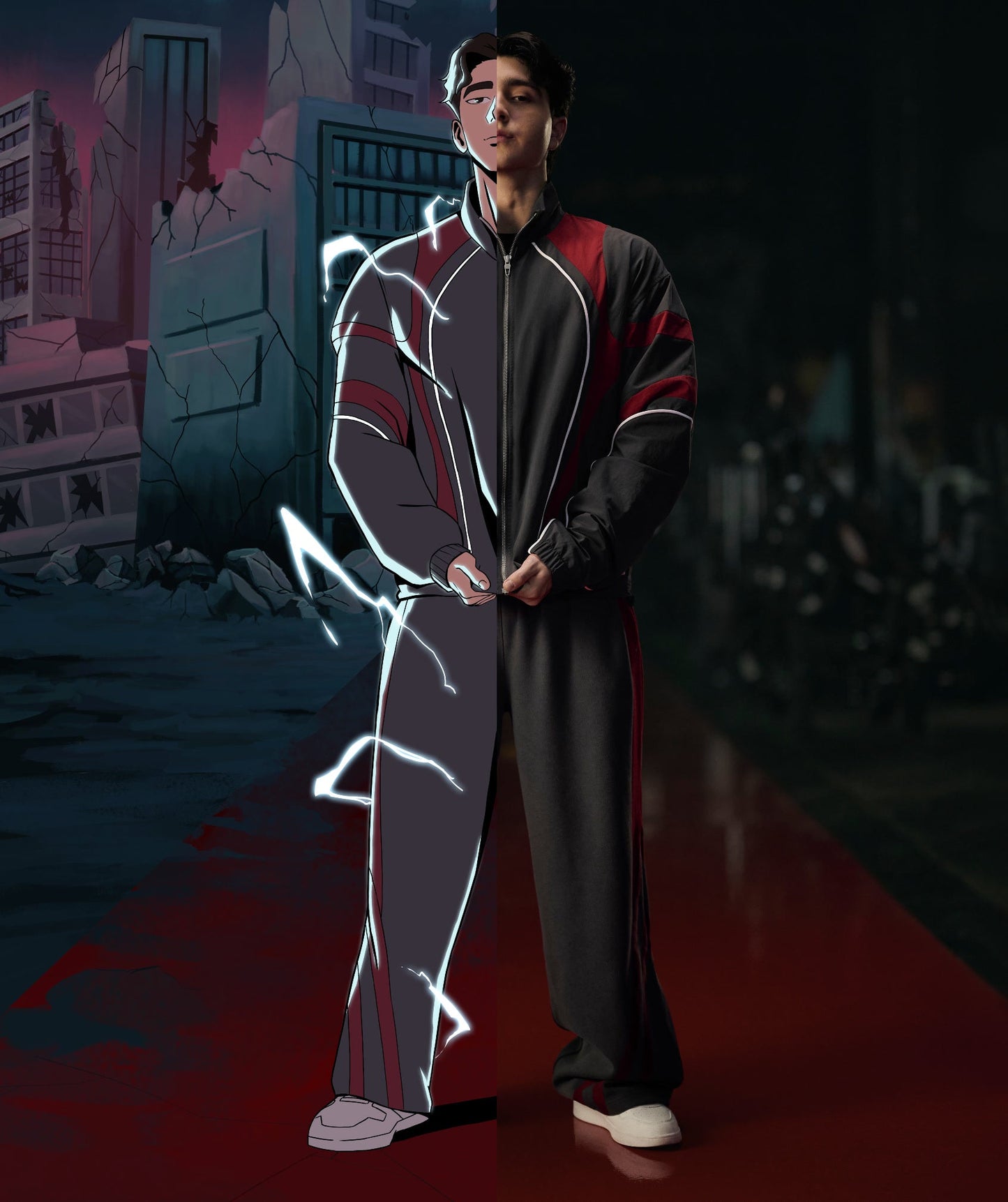 Gymshark x Carlos Belcast Zip Up Hoodie - US 4249