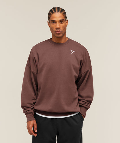 Oversized Crest Crew - US 3962
