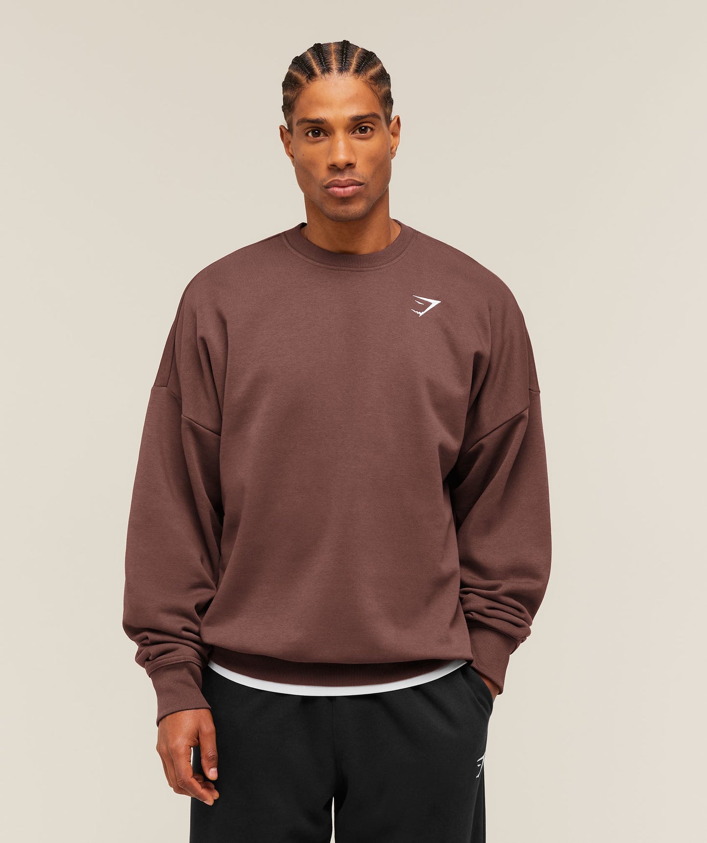 Oversized Crest Crew - US 3080