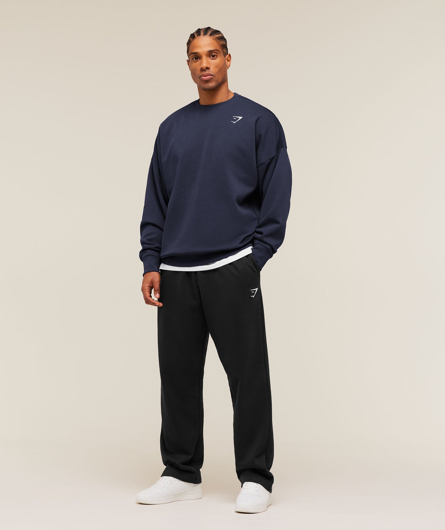 Oversized Crest Crew - US 3962