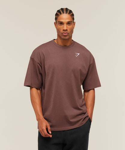 Crest Oversized T-Shirt - US 5345