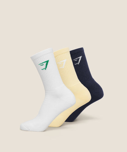 Crew Socks 3pk - US 7262
