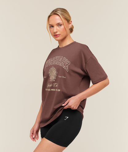 College Crest Graphic T-Shirt - US 6111