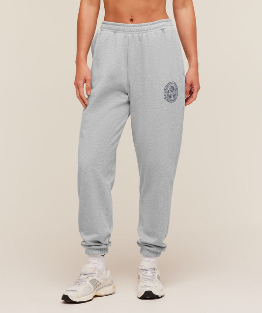 Strength and Fitness Crest Graphic Joggers - US 7752