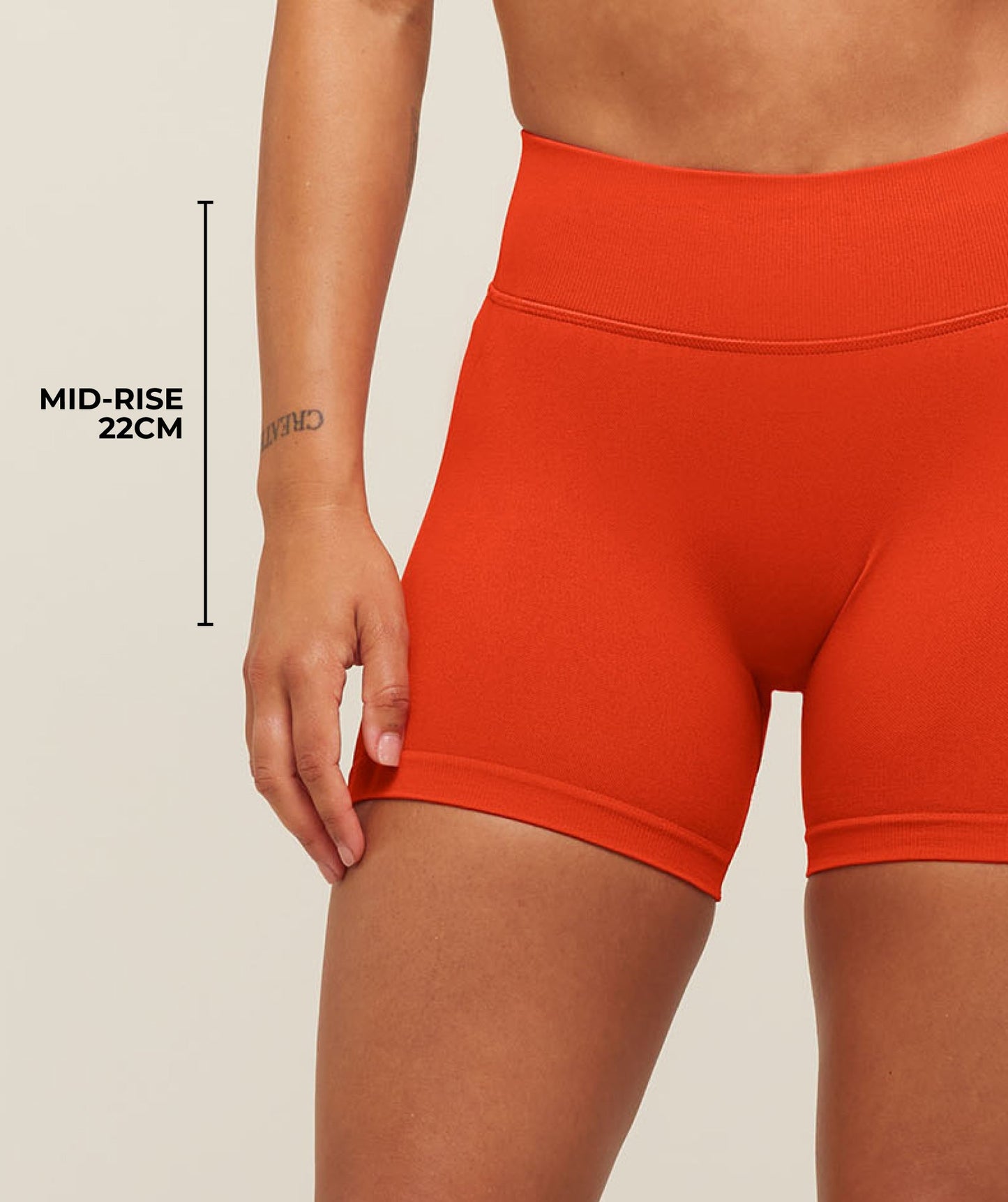 Lift Seamless 2.0 Mid-Rise Shorts - US 8512