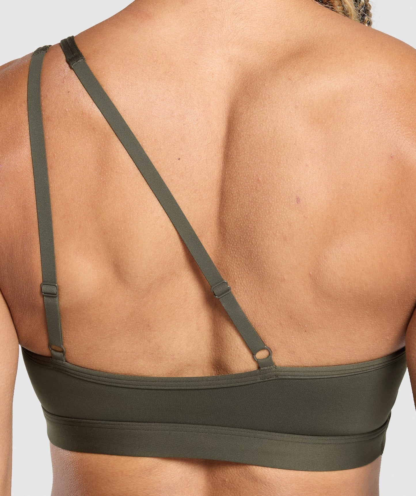 One Shoulder Sports Bra - US 6527