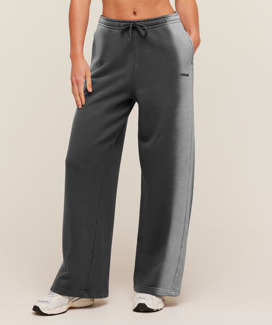 Pump Washed Straight Leg Joggers - US 8666