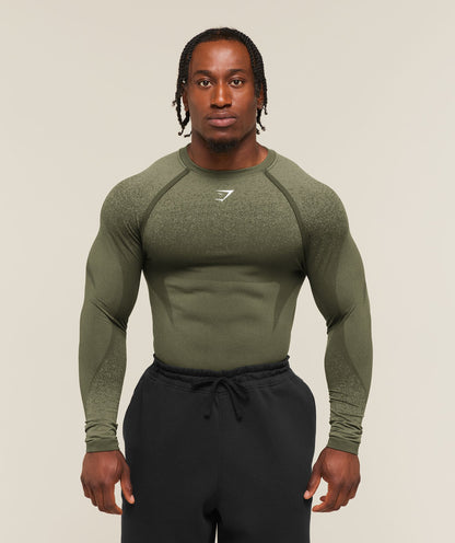 Shadow Seamless Long Sleeve T-Shirt - US 3196