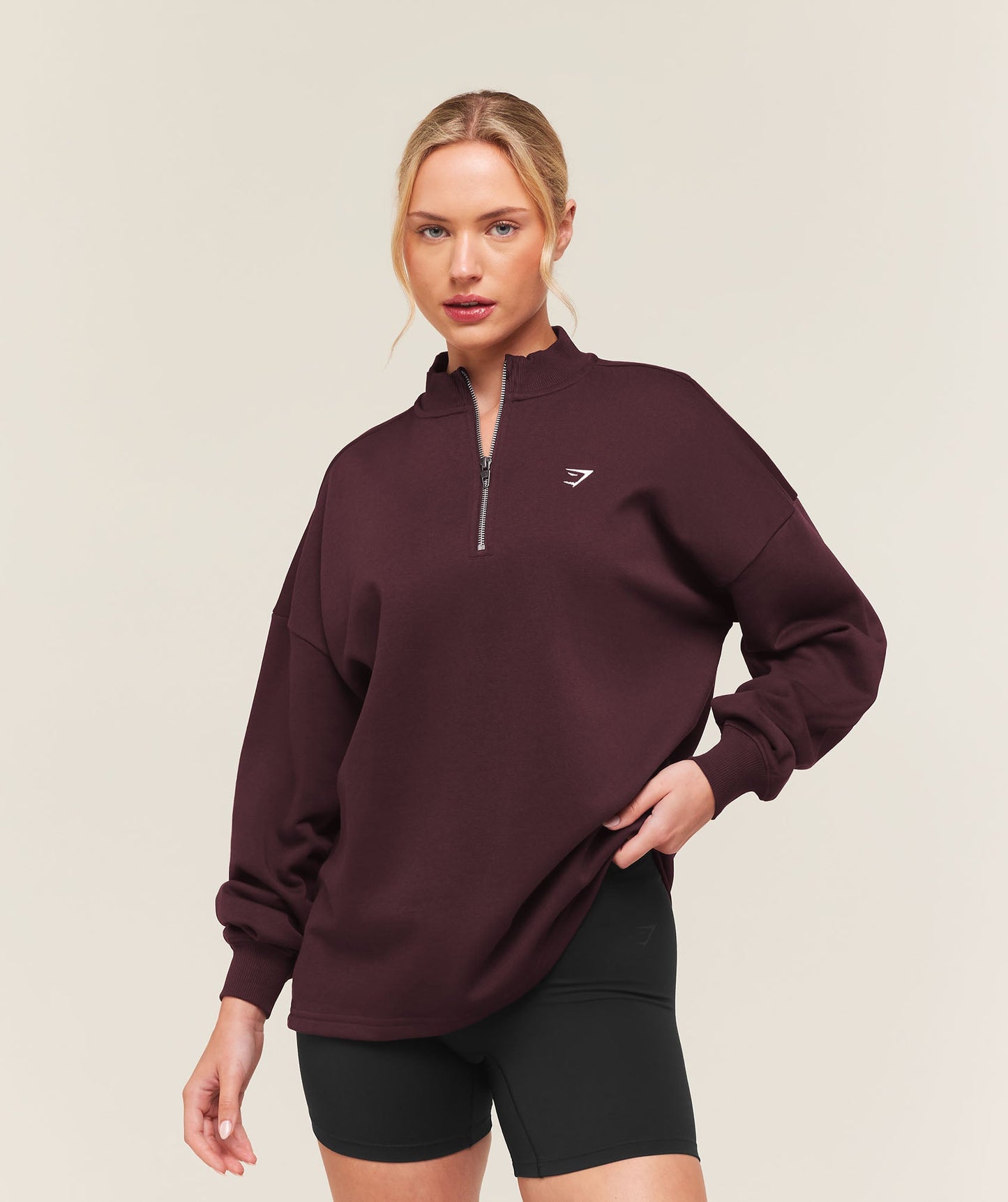 Training Oversized 1/4 Zip - US 9286