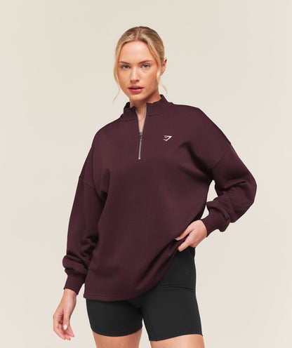 Training Oversized 1/4 Zip - US 4319