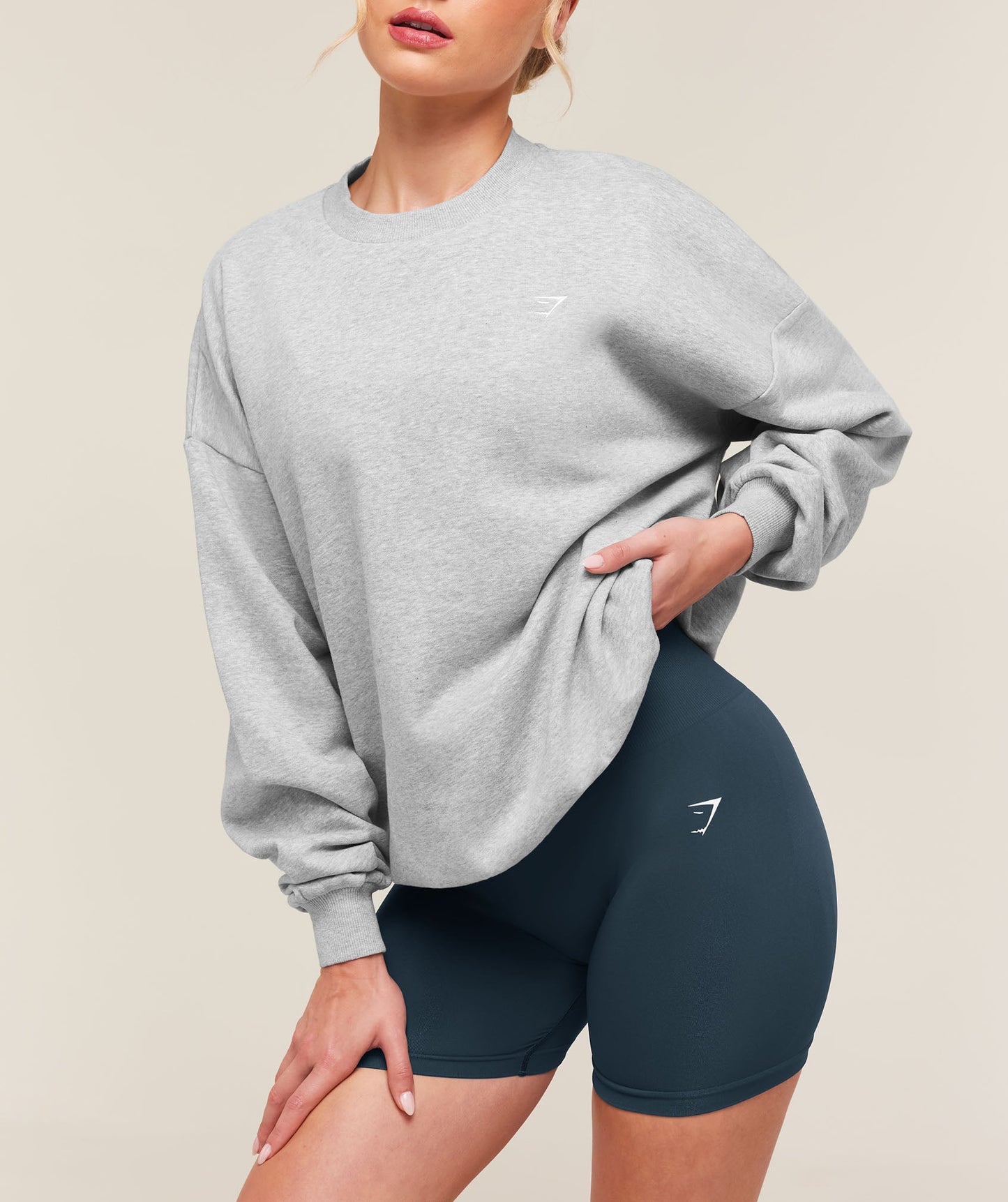 Training Oversized Fleece Sweatshirt - US 3333