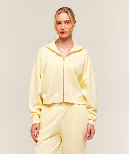 Training Oversized Boxy Zip Through Hoodie - US 3698