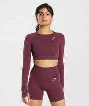 Baked Maroon Marl