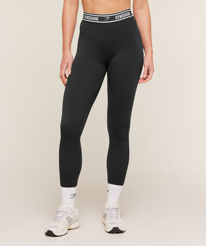 Waistband Logo Leggings - US 9365