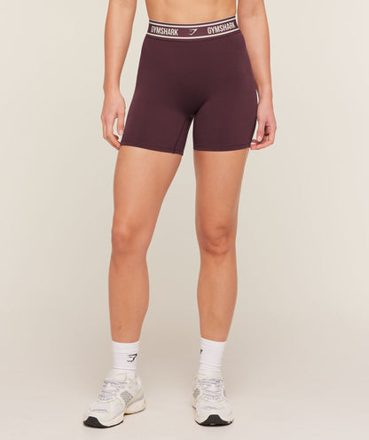 Waistband Logo Shorts - US 6326