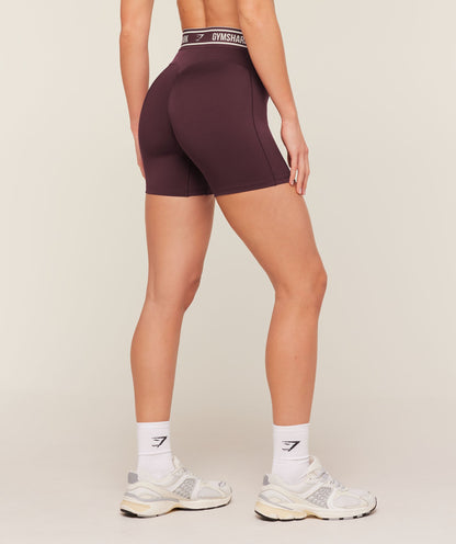 Waistband Logo Shorts - US 1815