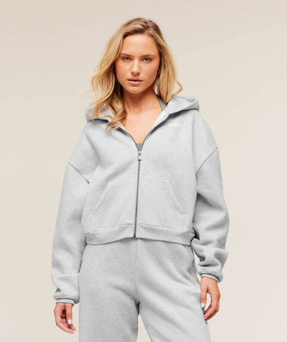 Cosy Luxe Zip Through Hoodie - US 0772