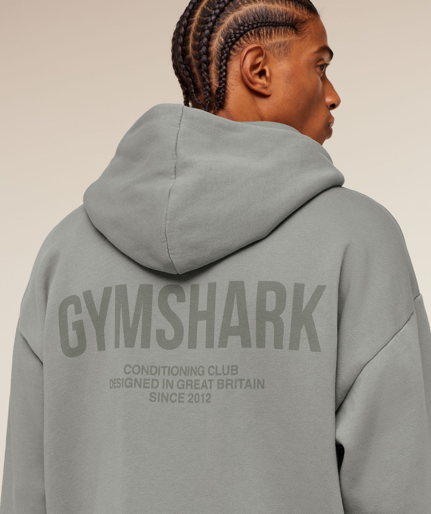 Conditioning Club Washed Zip Through Hoodie - US 1778
