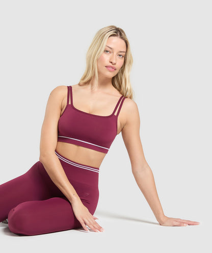 Contrast Seamless Sports Bra - US 1076