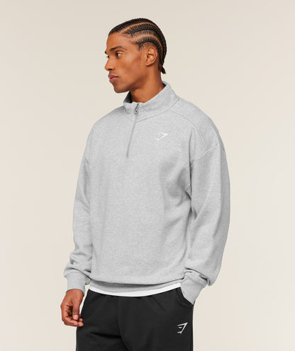 Crest Oversized 1/4 Zip - US 0408