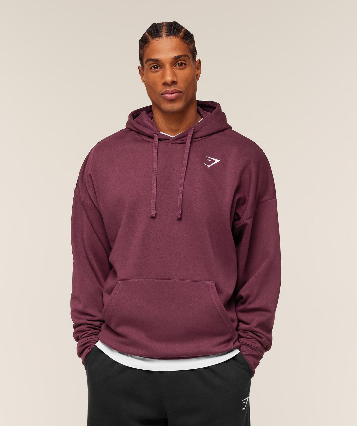 Crest Oversized Hoodie - US 0892