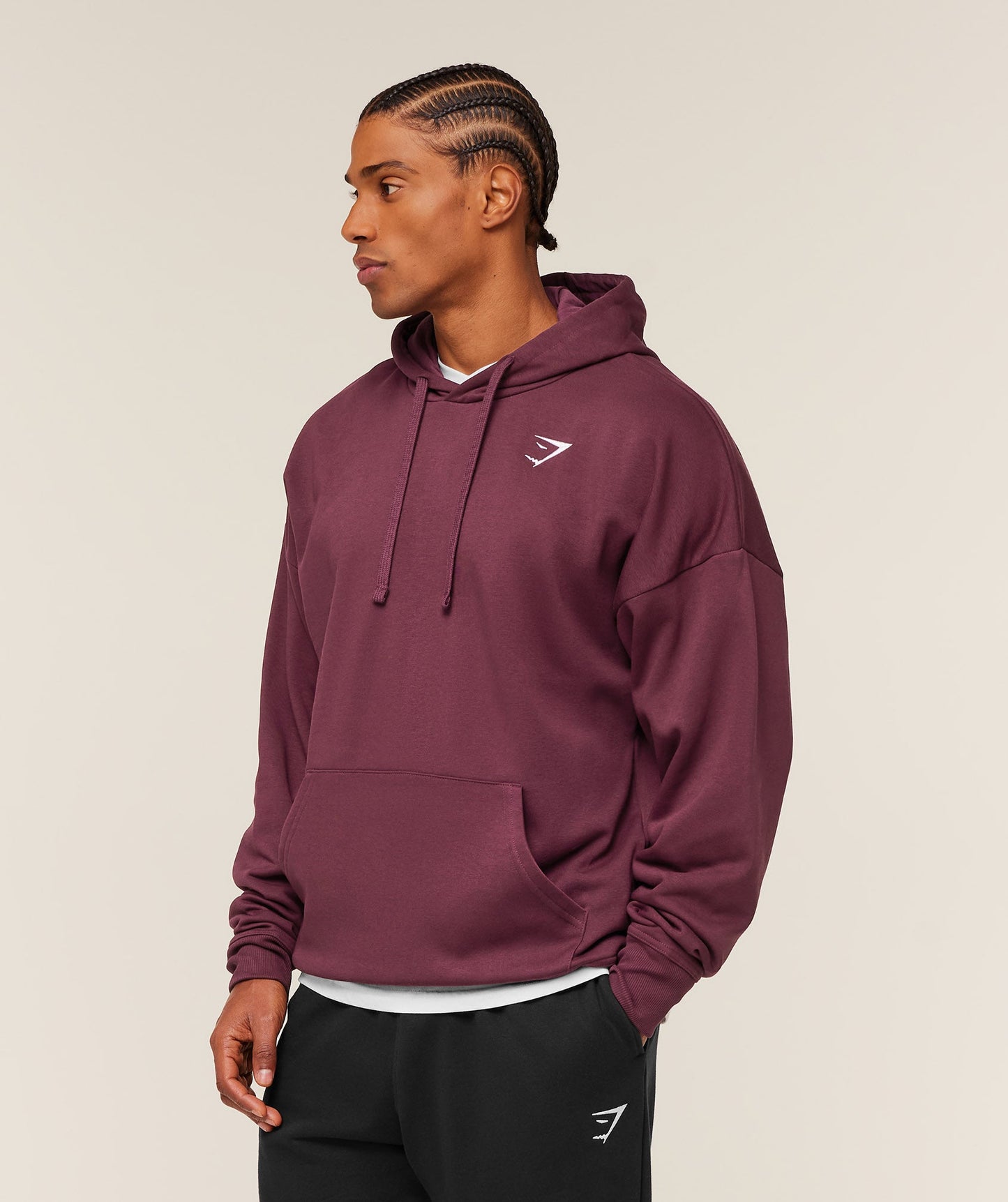 Crest Oversized Hoodie - US 9219