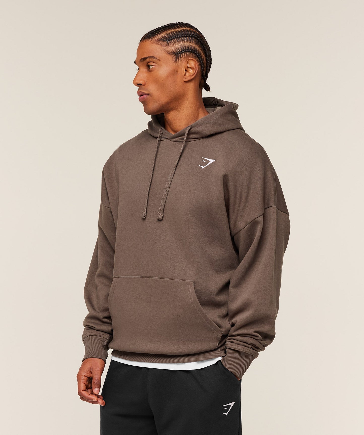 Crest Oversized Hoodie - US 0296