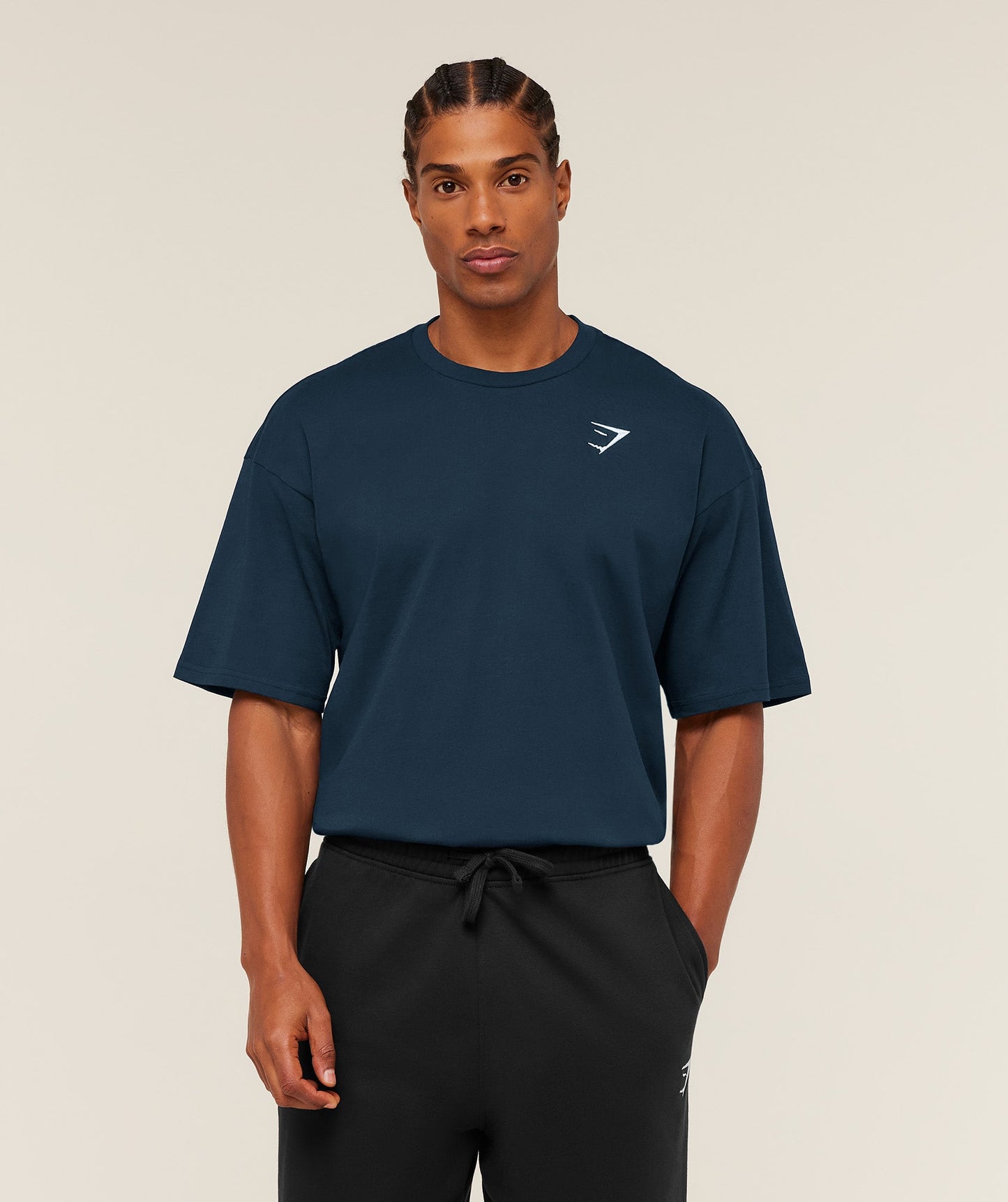 Crest Oversized T-Shirt - US 8482