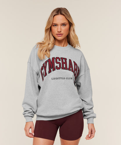 Collegiate Graphic Crew Neck Pullover - US 1399