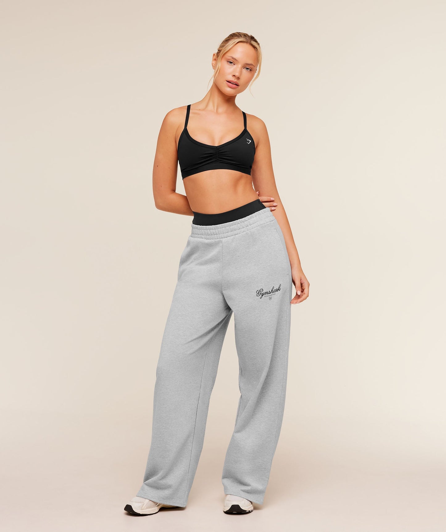 Script Embroidery Joggers - US 7511