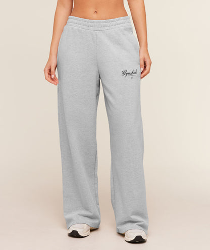 Script Embroidery Joggers - US 4807