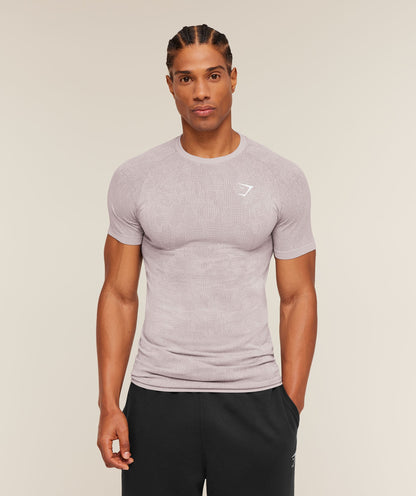 Geo Seamless Grid T-Shirt - US 5569