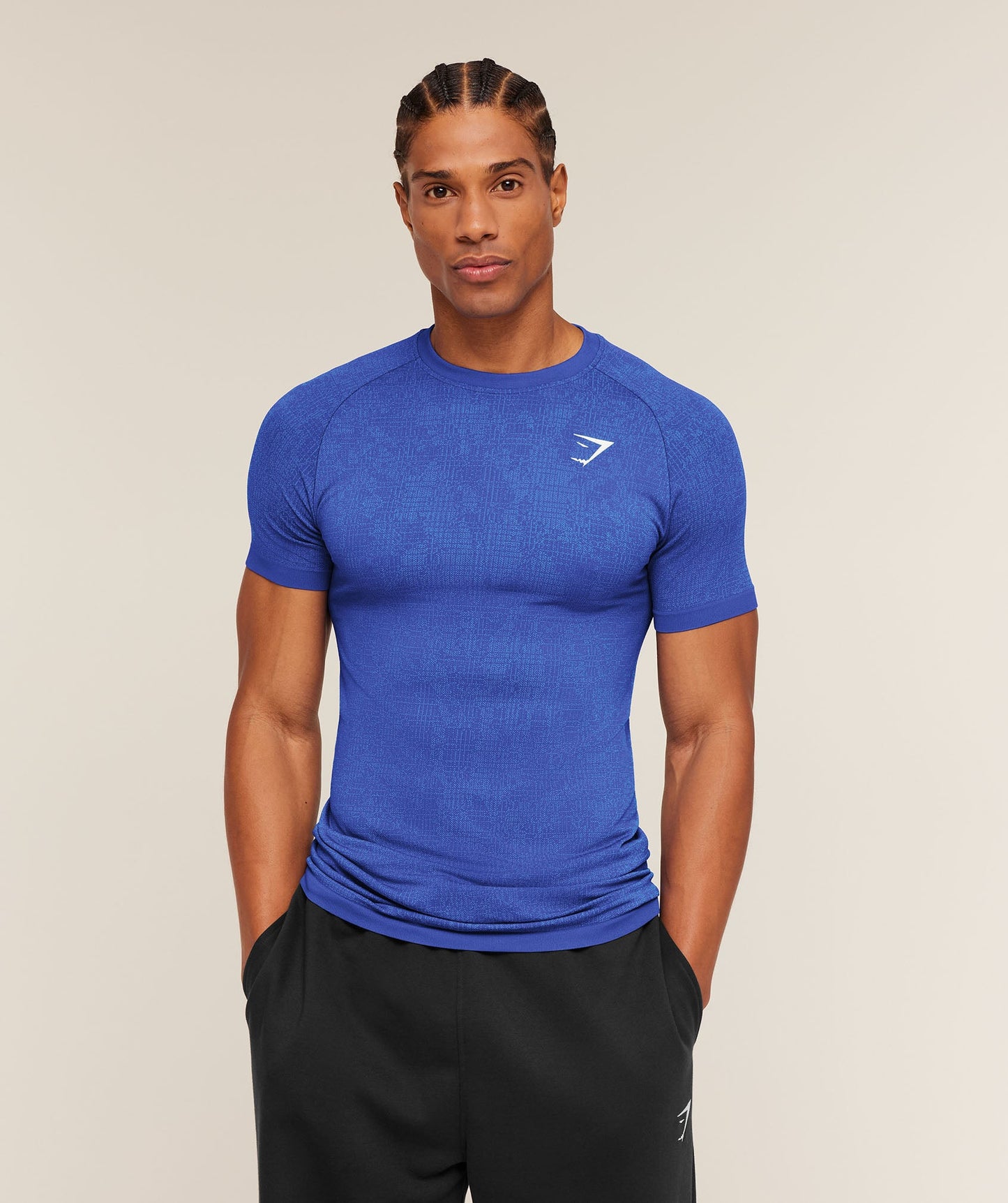 Geo Seamless Grid T-Shirt - US 1606