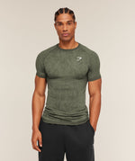 Geo Seamless Grid T-Shirt - US 1606