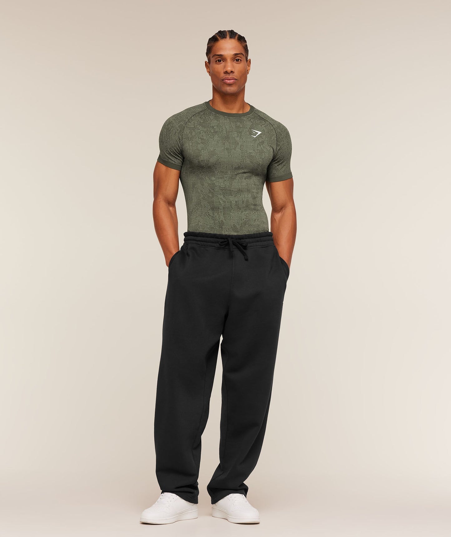 Geo Seamless Grid T-Shirt - US 1606