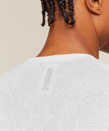 Geo Seamless Grid T-Shirt - US 4478