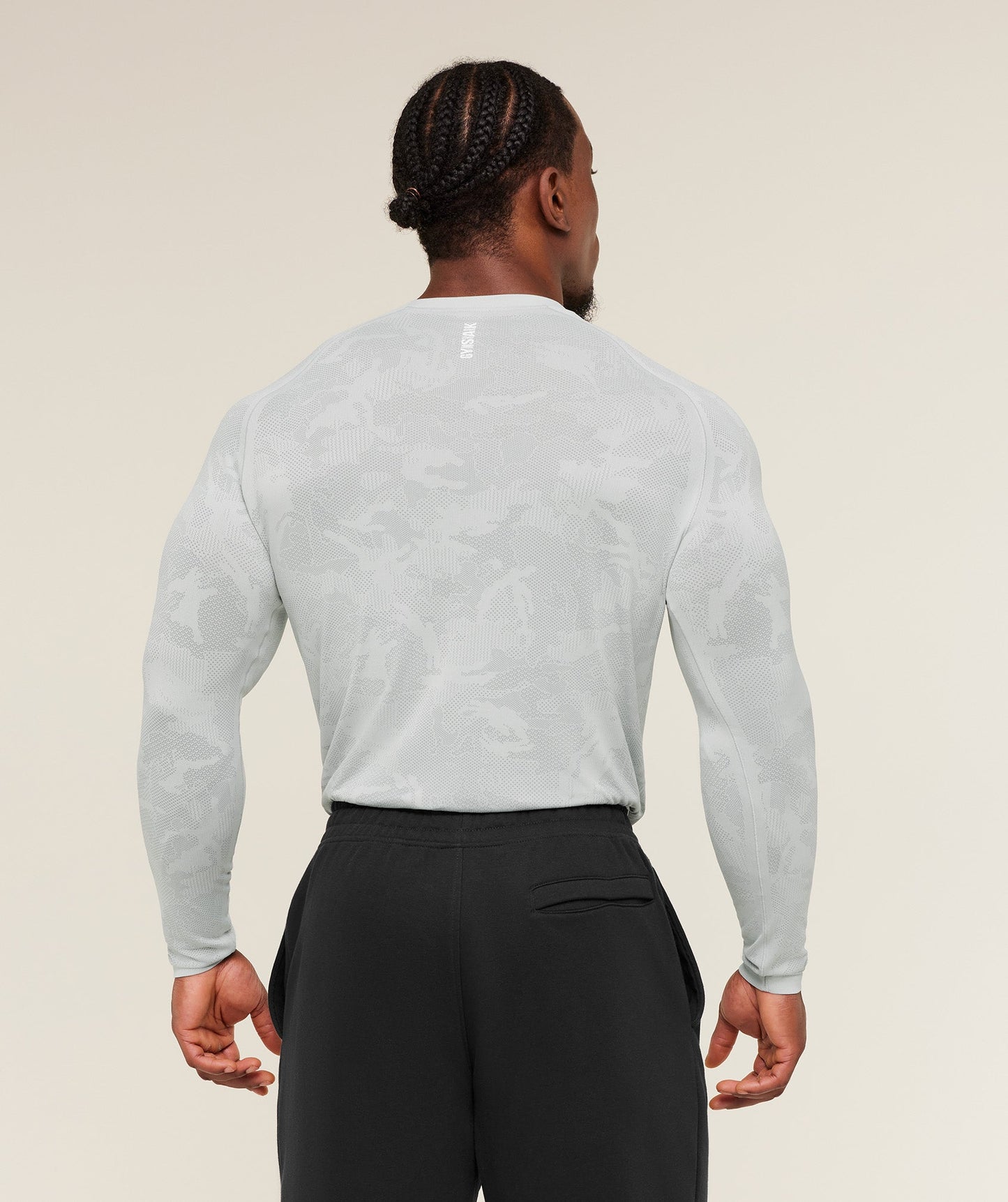 Geo Seamless Long Sleeve T-Shirt - US 0894