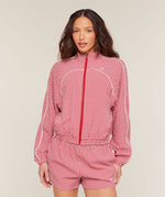 Gingham Track Jacket - US 2756