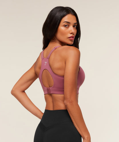High Support V-Neck Sports Bra - US 0589