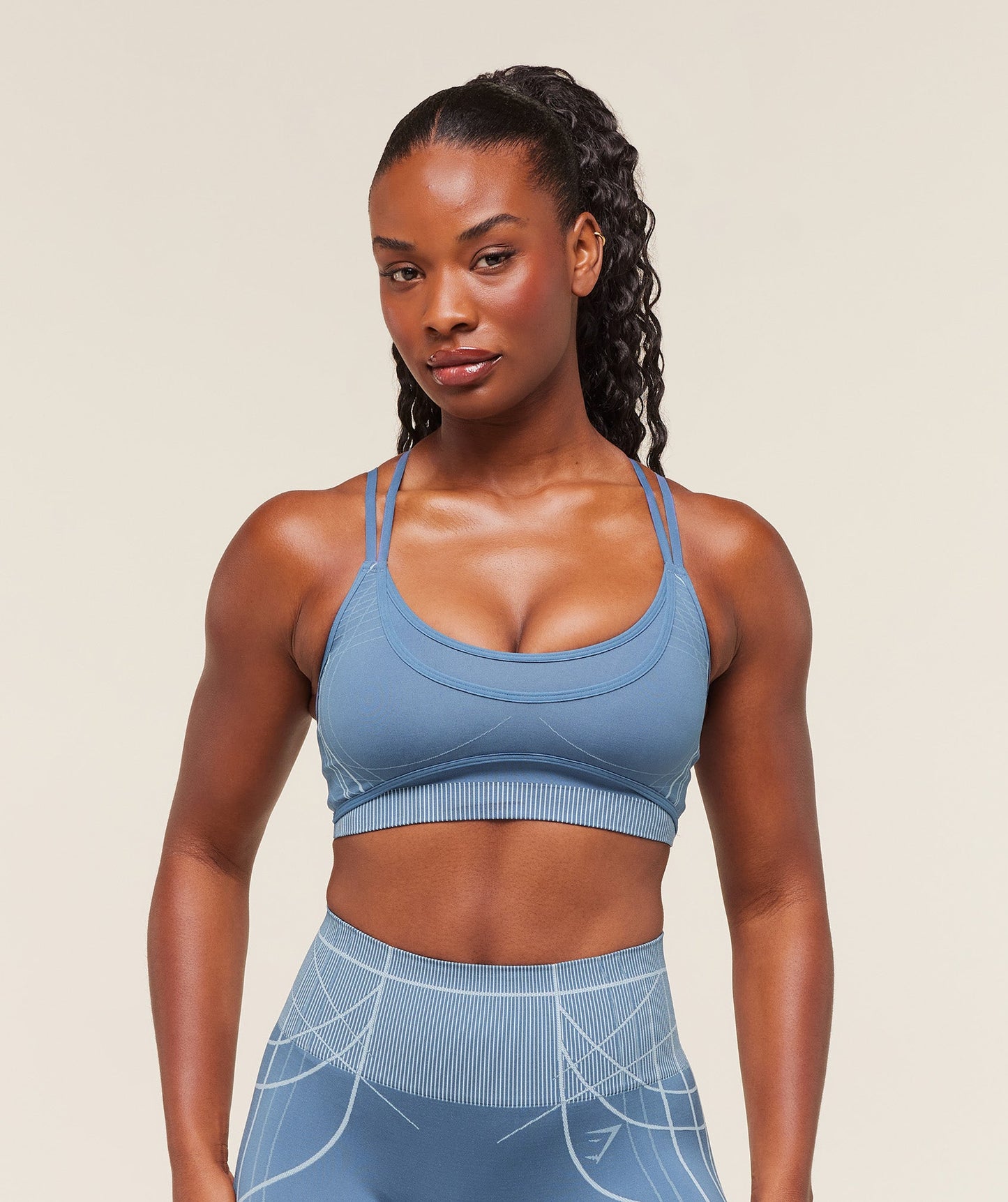 Apex Seamless Strappy Sports Bra - US 3940