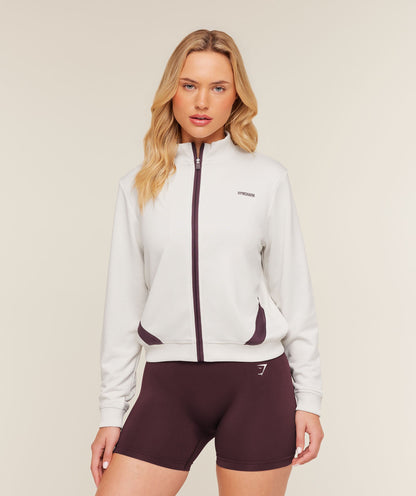 Lightweight Tricot Zip Through Jacket - US 3884