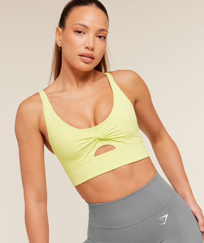 Twist Front Sports Bra - US 8522