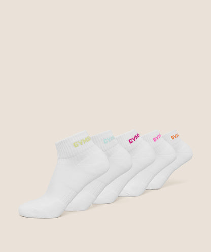 Quarter Socks 5pk - US 4283