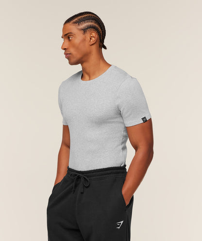 Ribbed T-Shirt - US 5275