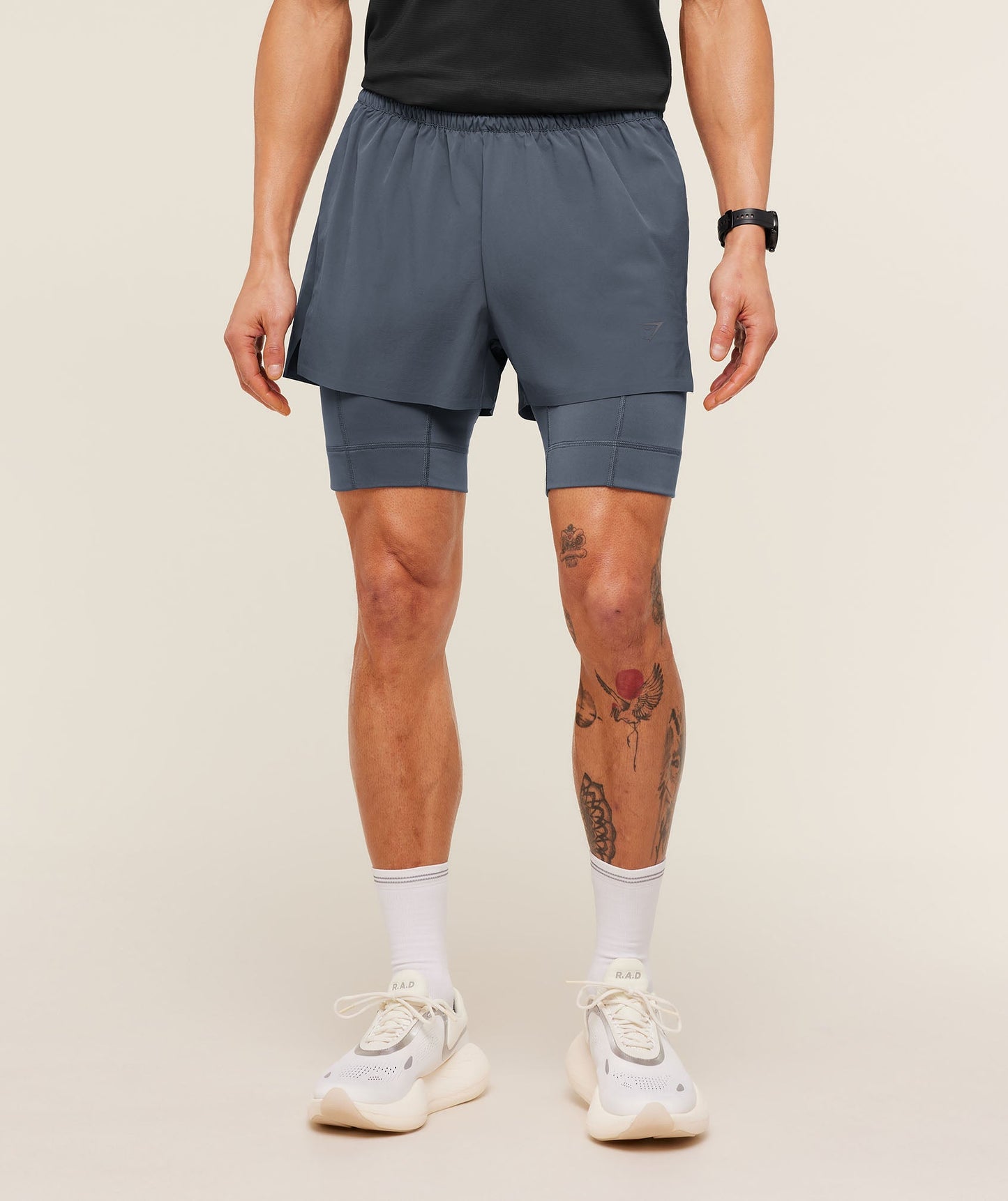Running Elite 2 in 1 5\" Shorts - US 1489