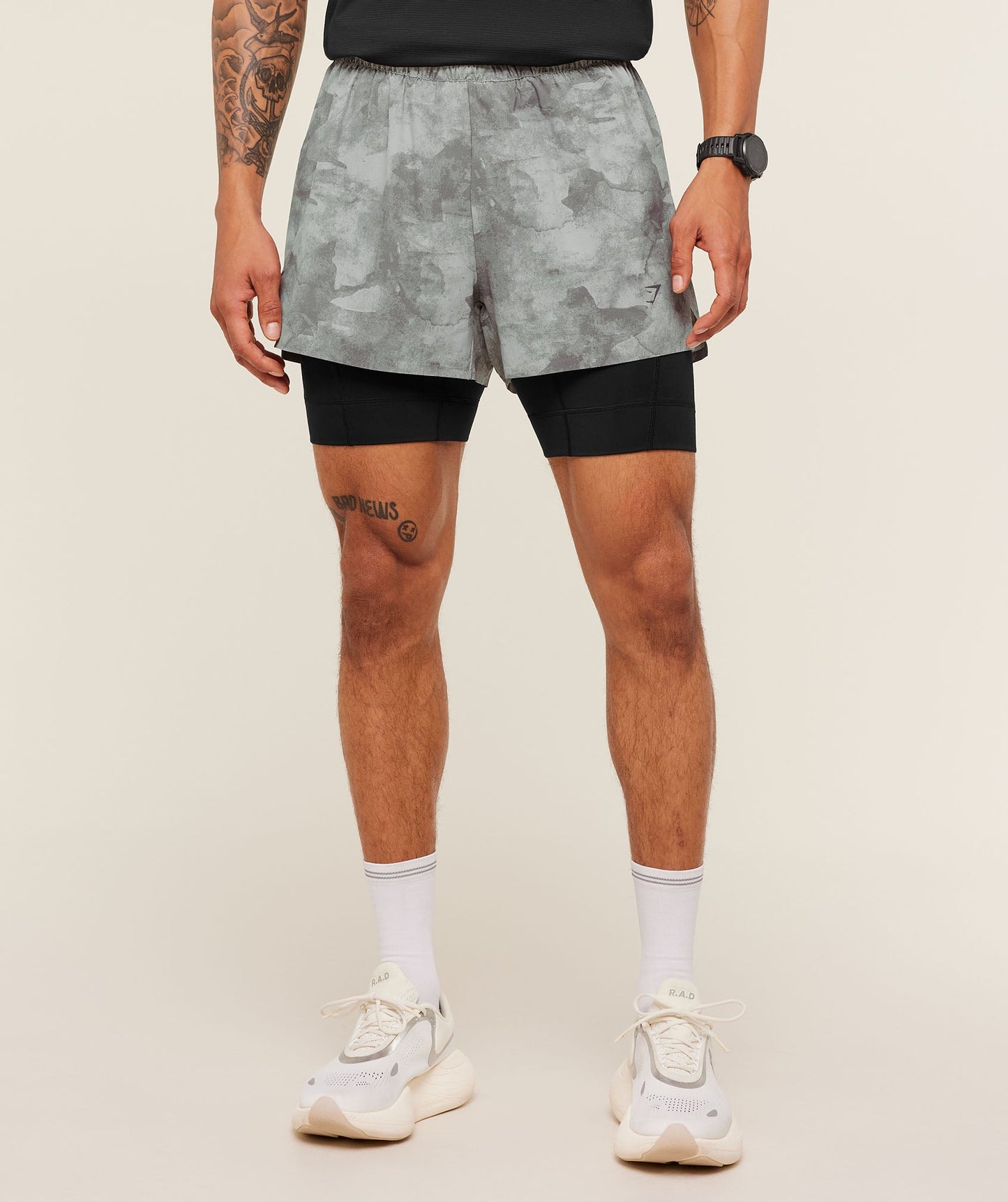 Running Elite 2 in 1 5\" Shorts - US 1489