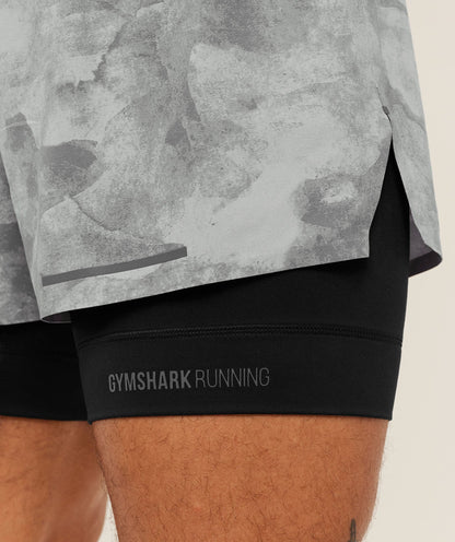 Running Elite 2 in 1 5\" Shorts - US 1489
