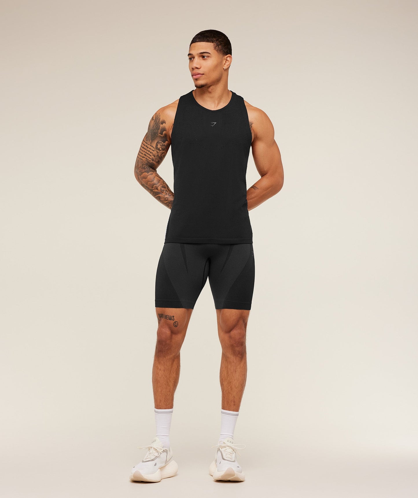 Seamless Running Half Tight - US 9915