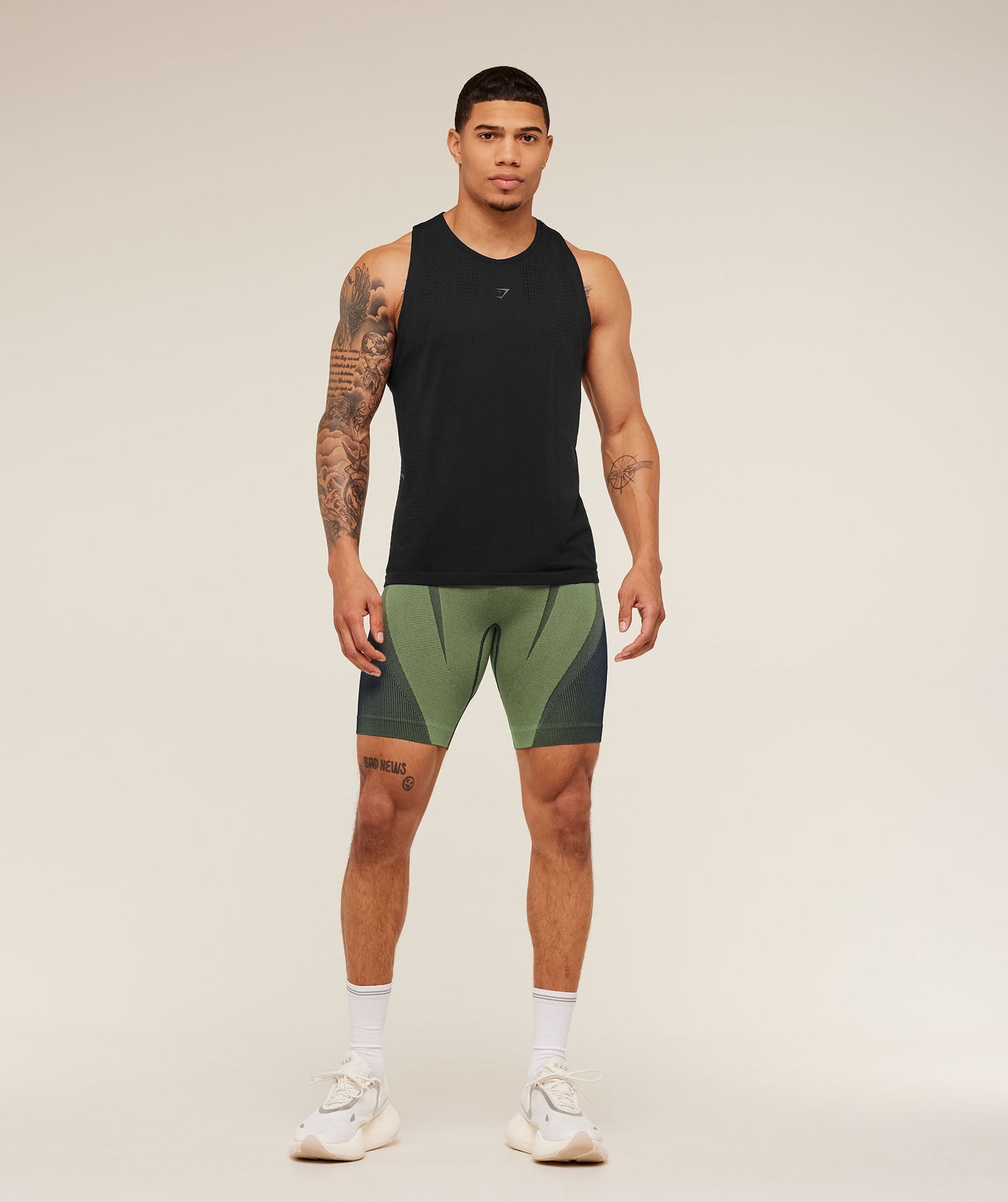 Seamless Running Half Tight - US 8173