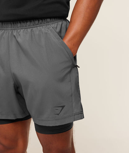Sport 5\" 2 in 1 Shorts - US 3454